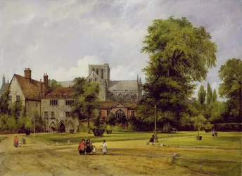 Winchester Cathedral, 1848